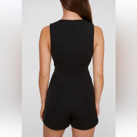 Tailored Pleated Hem Playsuit - Picture 2 of 7